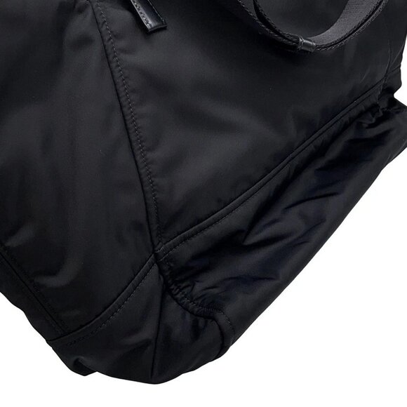 PRADA Tote Bag Nylon Black 2VG120 - Picture 4 of 10
